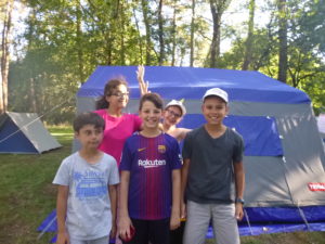 Bonjour les parents !! Comme promis on vous donne des nouvelles du camping.